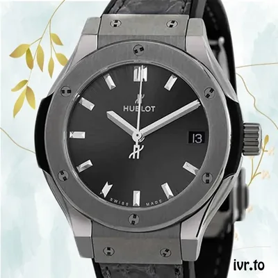 Hublot Classic Fusion 43mm 581.NX.7071.LR Men's Leather Strap