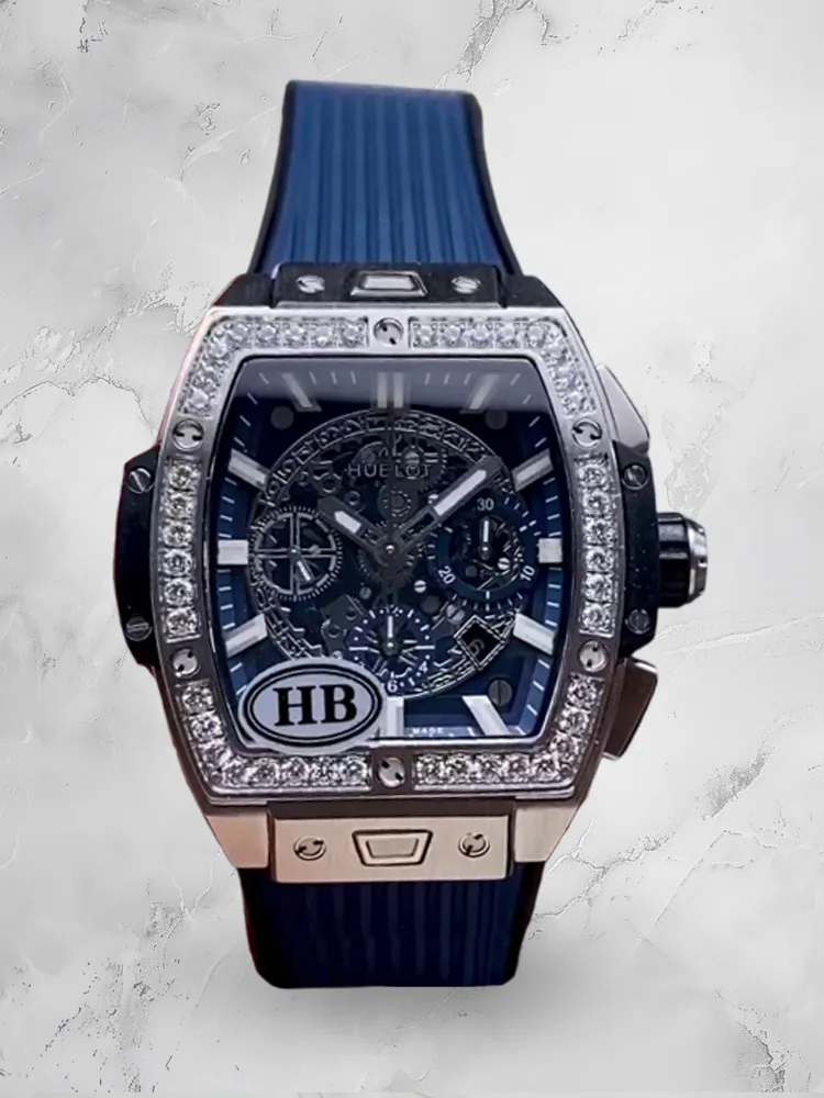 Hublot Spirit Of Big Bang Replica 642.NX.7170.RX 42mm Blue Grey Dial Watch