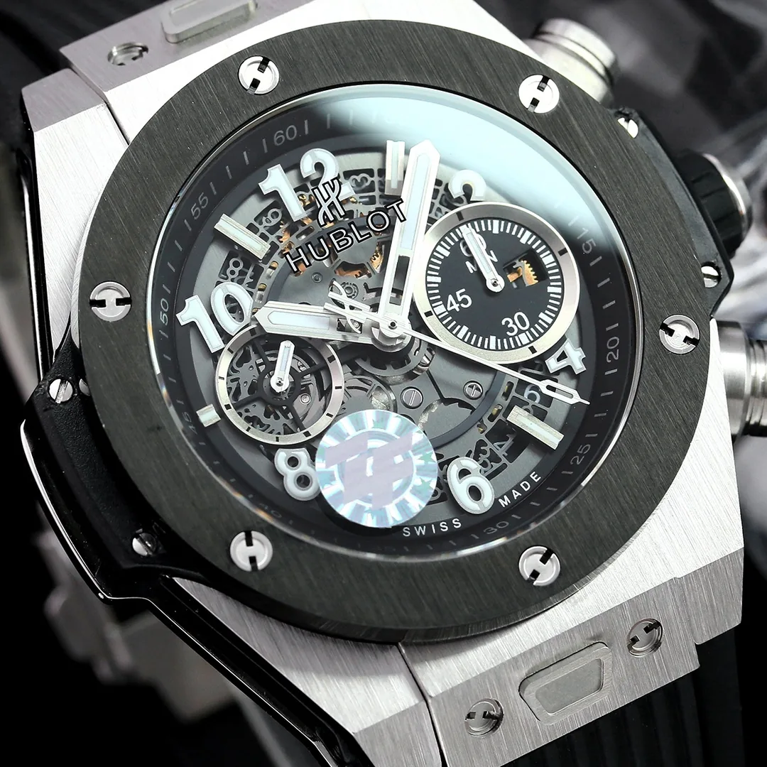 Hubolt Bigbang Replica Unico Titanium Ceramic Skeleton Dial Watch