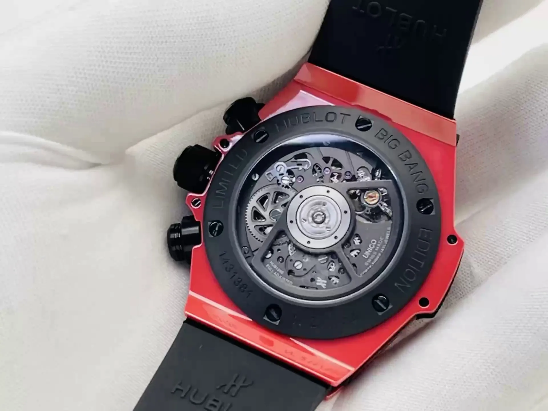 Hublot Big Bang Replica Unico 411.CF.8513.RX 45mm Red Magic Ceramic Watch