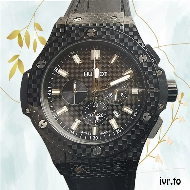 Hublot Big Bang Men's 44mm 301.QX.1740.GR Ceramic bezel Black Dial