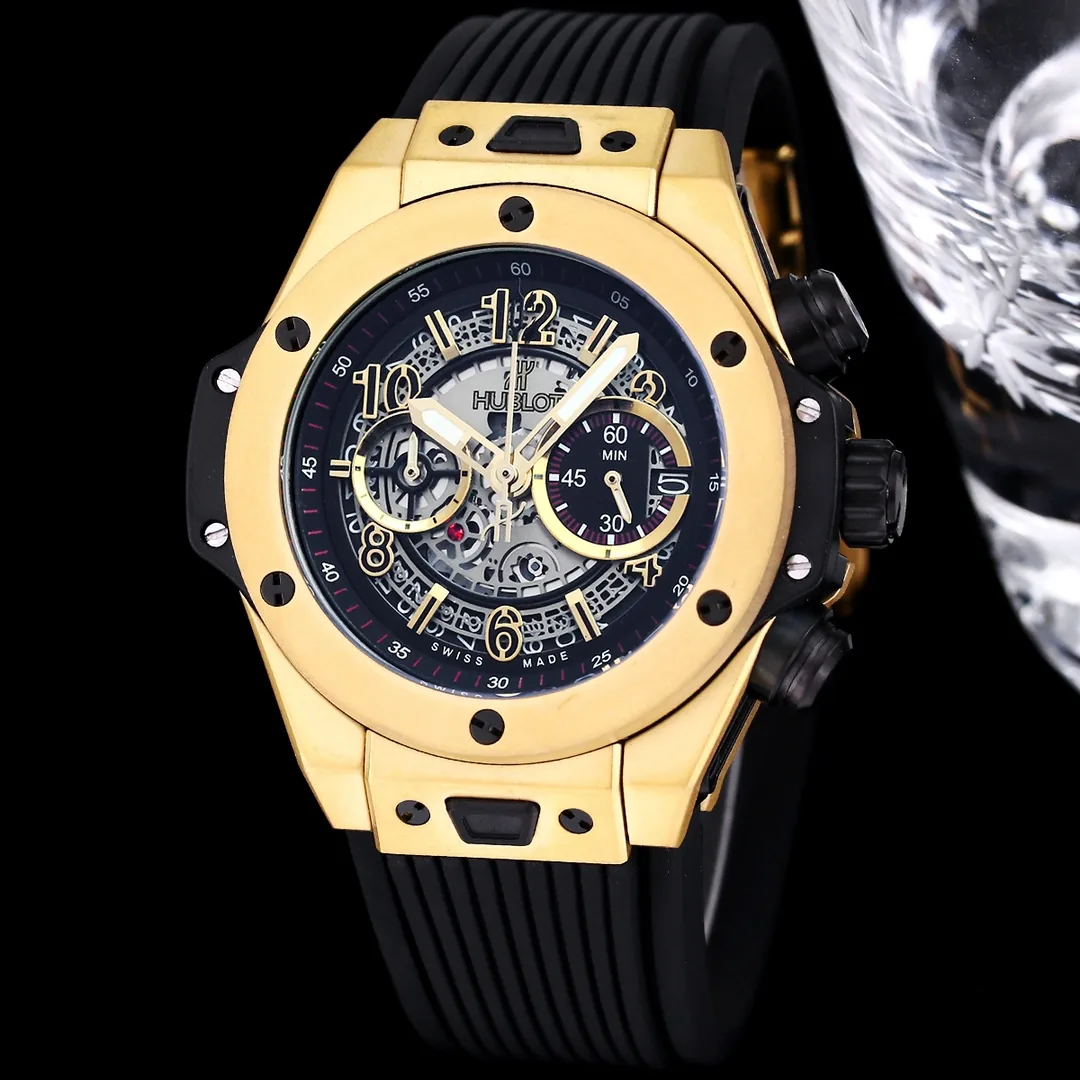 Hublot Big Bang Replica Unico 411.MX.1138.RX Full Magic Gold Skeleton Dial Watch