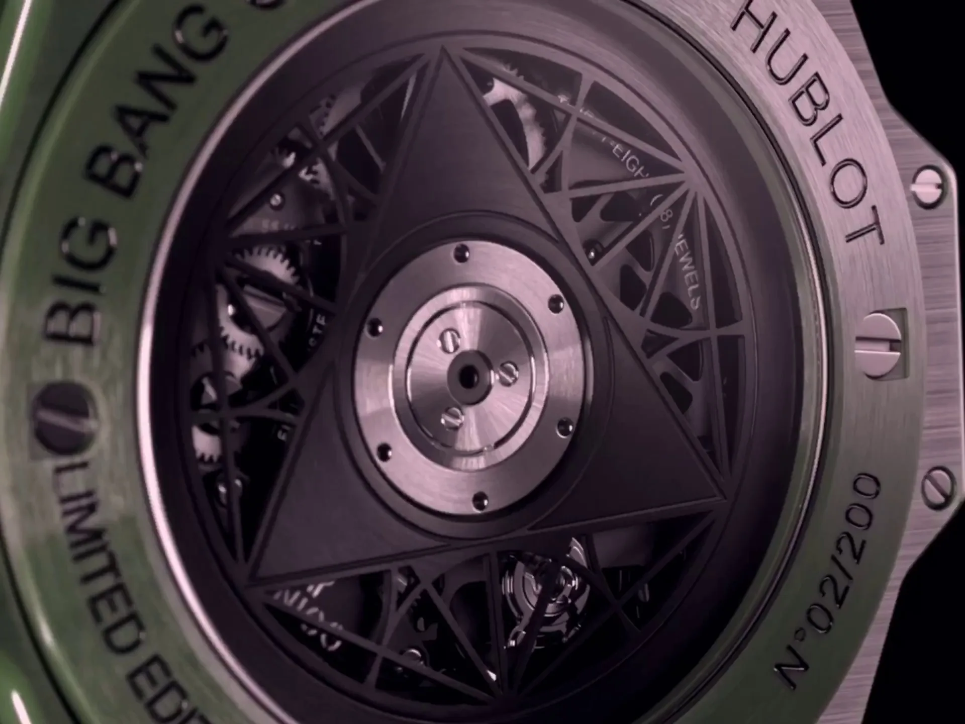 Hublot Big Bang Replica Unico 418.GX.5207.RX.MXM22 45mm Green Ceramic Watch