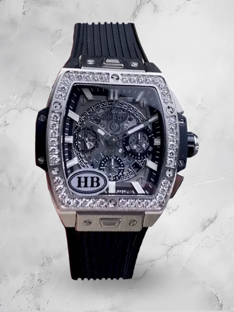 Hublot Spirit Of Big Bang Replica 642.NX.0170.RX.1104 42mm Black Grey Dial Watch