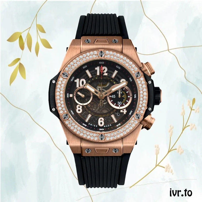 Hublot Big Bang 44mm 411.OX.1180.RX.1104 Men Black Dial