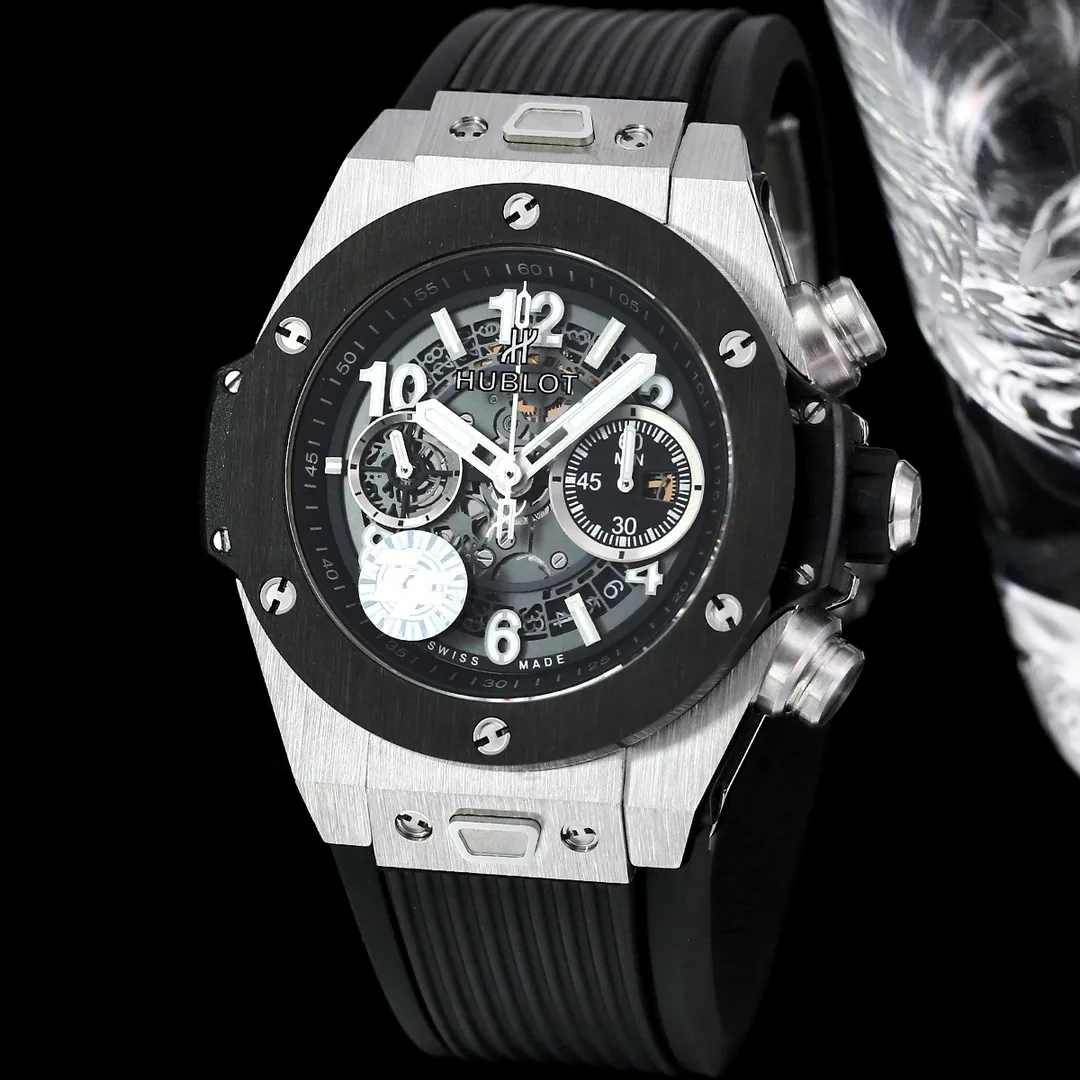 Hubolt Bigbang Replica Unico Titanium Ceramic Skeleton Dial Watch