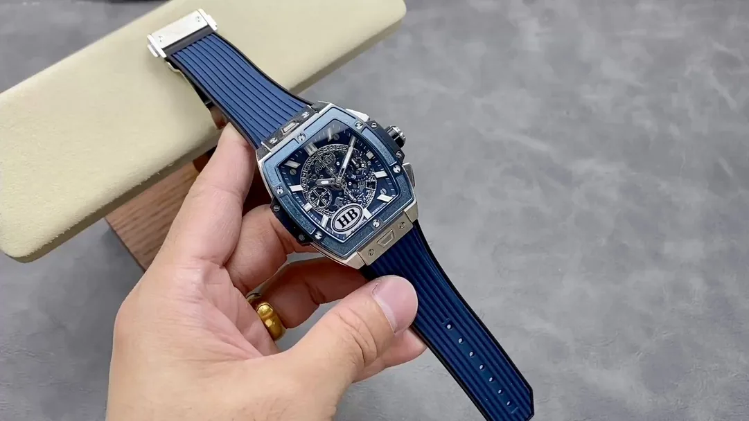 Hublot Spirit Of Big Bang Replica 642.NL.7170.RX 42mm Titanium Blue Ceramic Watch