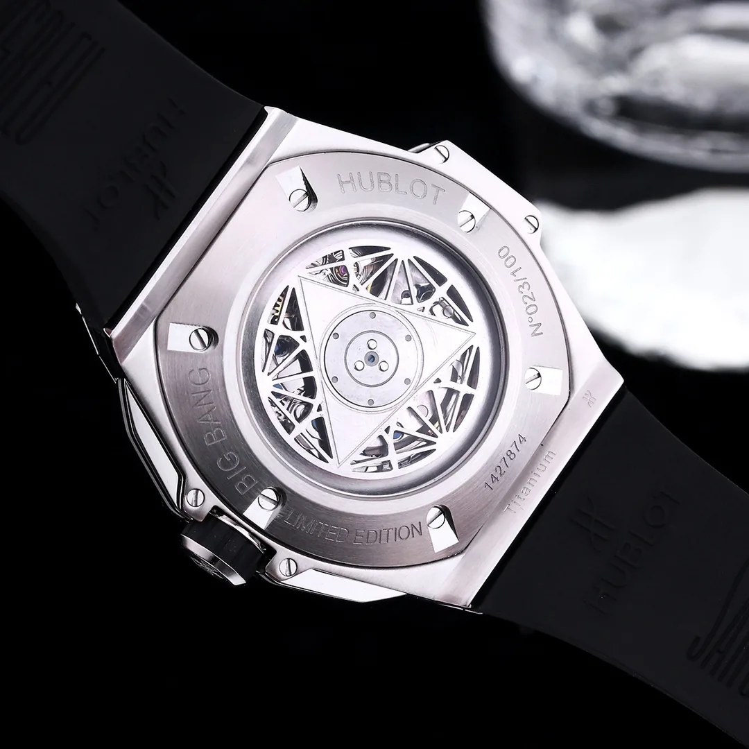 Hublot Big Bang Replica Sang Bleu II Tattoo 418.NX.5107.RX.MXM20 45mm Blue Dial Watch
