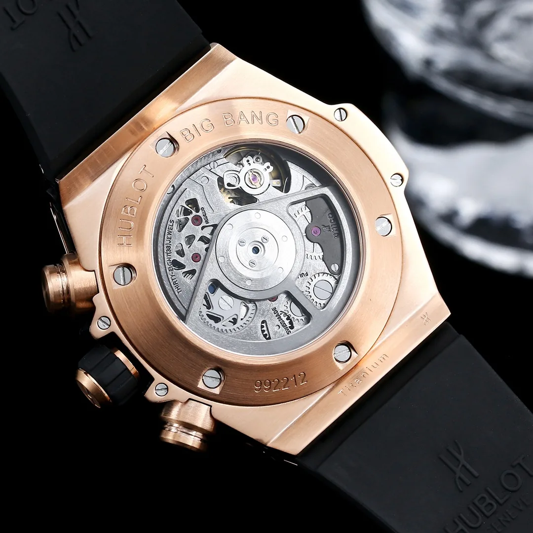 Swiss Replica Hublot Big Bang Unico 441.OX.1181.RX.1104 Watch With Gold-Plated Case, Diamond-Set Bezel