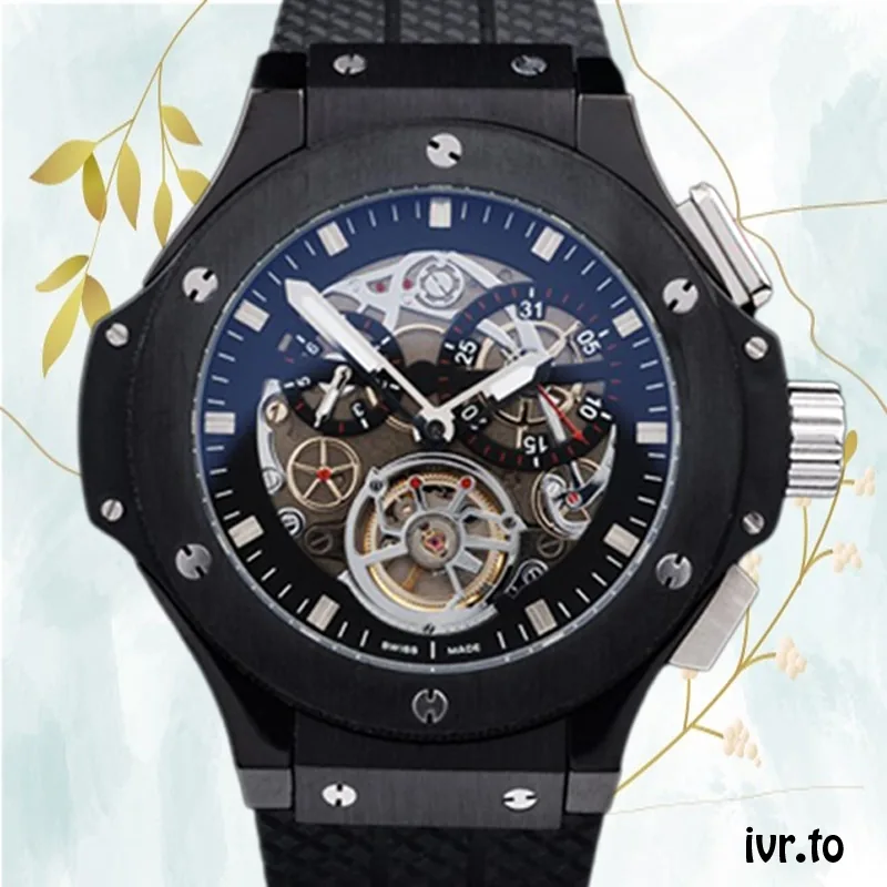 Hublot Big Bang BigbangSKSR-001 48mm Men Black-tone