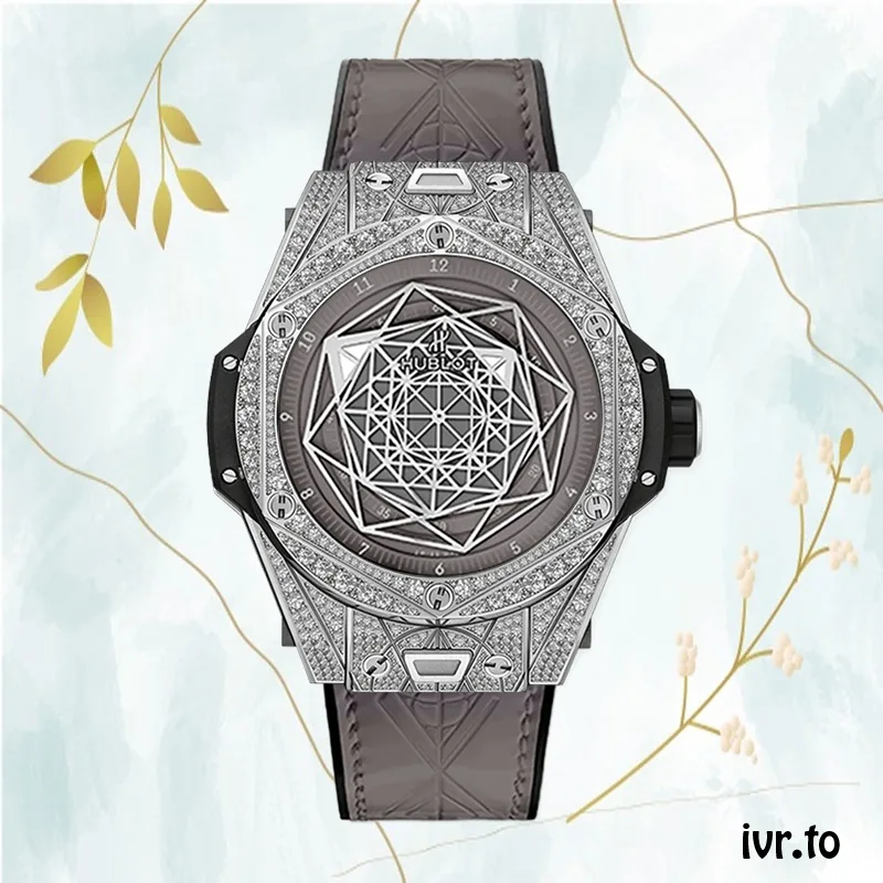 Hublot Big Bang 44mm Men 465.SS.7047.VR.1204.MXM20-002 Grey Dial Diamonds