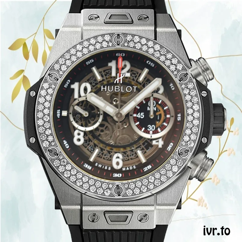 Hublot Big Bang Men 411.NX.1170.RX.1104 44mm Automatic Diamond Bezel