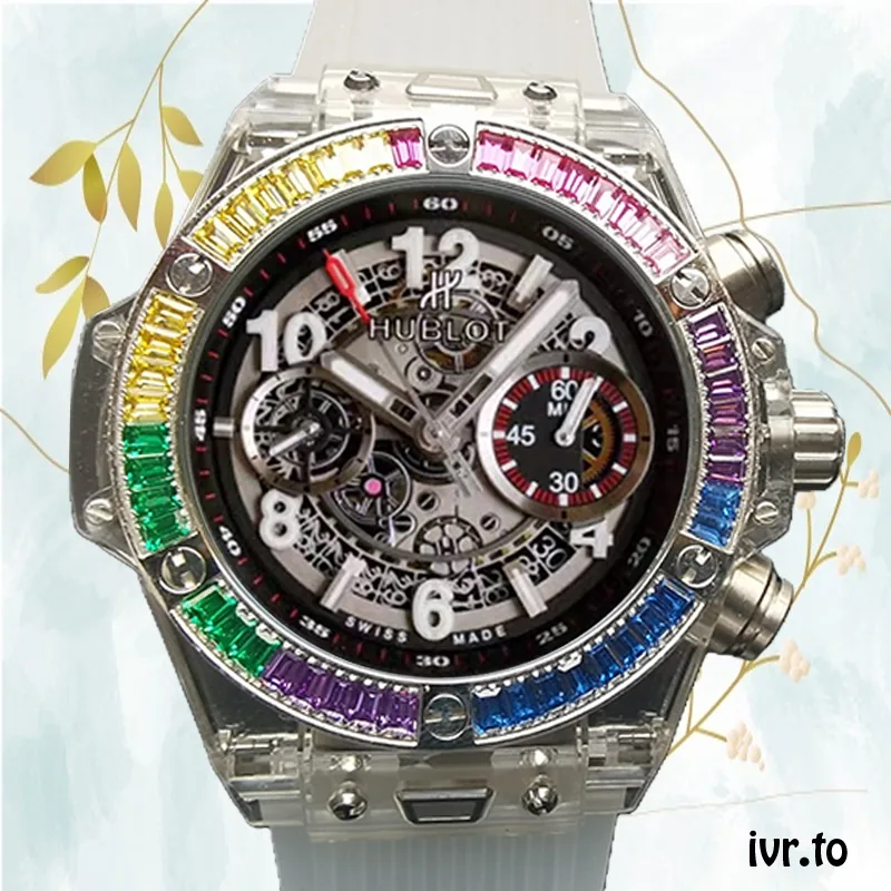 Hublot Big Bang 411.JX.4803.RT.4099 Men 45mm Skeleton Dial