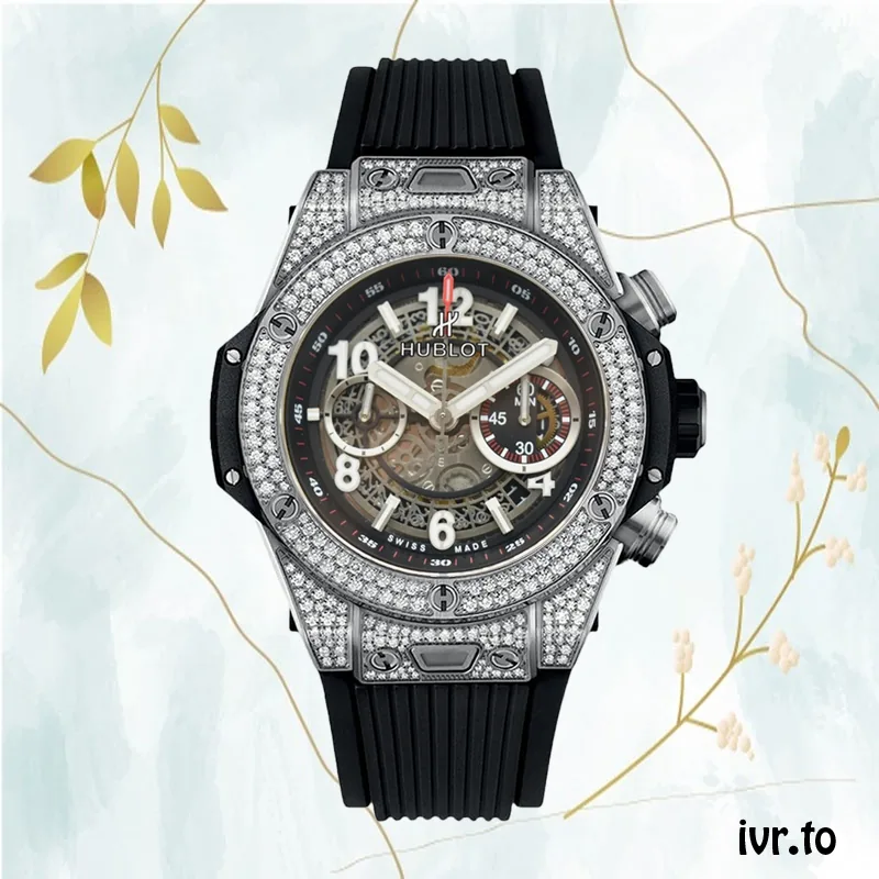 Hublot Big Bang 44mm Men 411.NX.1170.RX.1704 Diamond Bezel Automatic