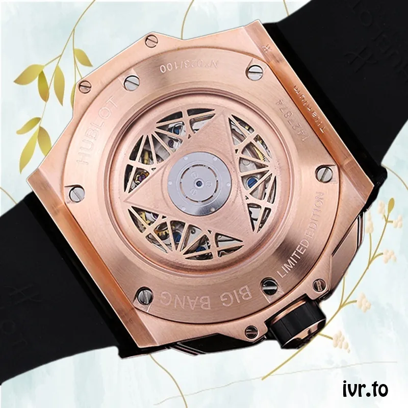 Hublot Big Bang 418.OX.1108.RX.MXM19 44mm Men Stainless Steel Rubber Band