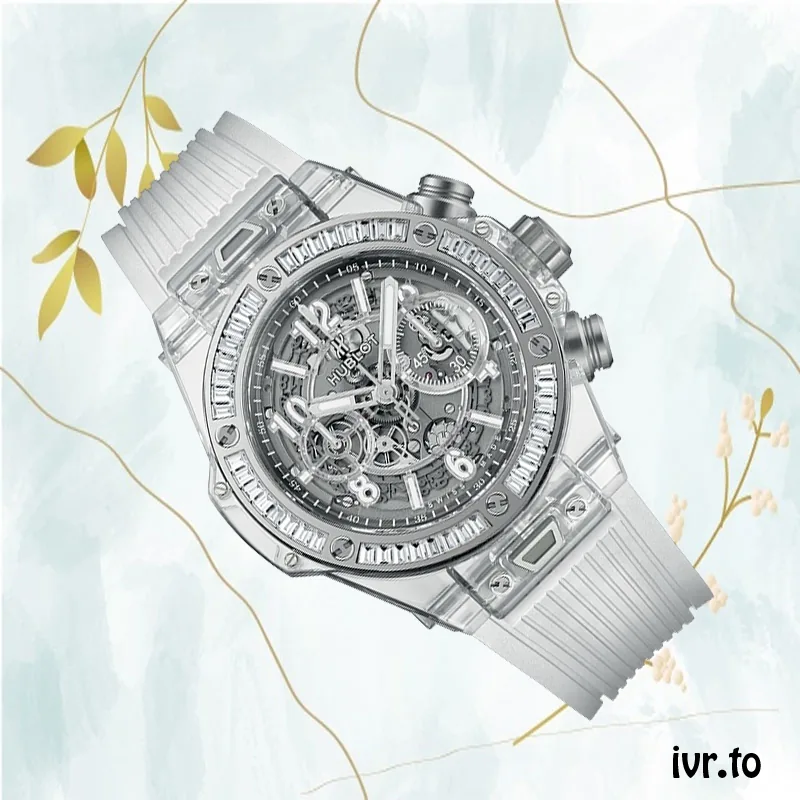 Hublot Big Bang Men's 411.JX.4802.RT.1904 45mm Diamond Bezel