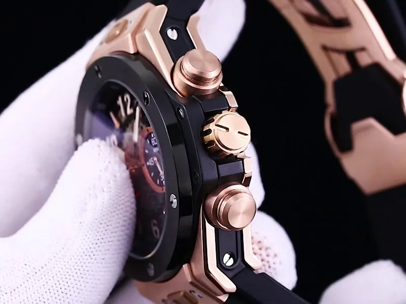 Hublot Big Bang Replica 411.NX.1170.RX.0904 King Gold Skeleton Dial Watch