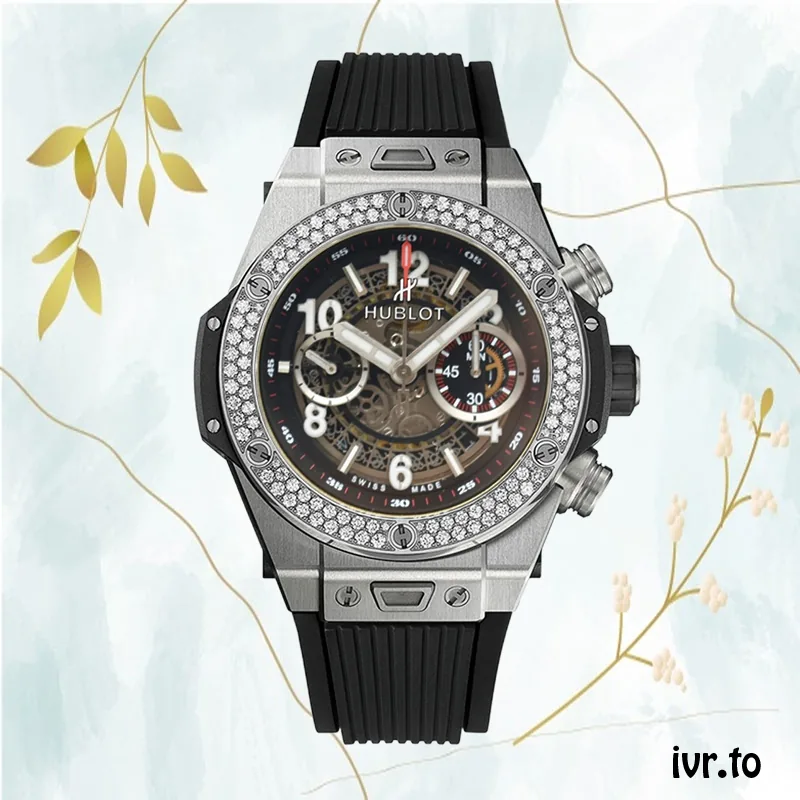 Hublot Big Bang Men 411.NX.1170.RX.1104 44mm Automatic Diamond Bezel