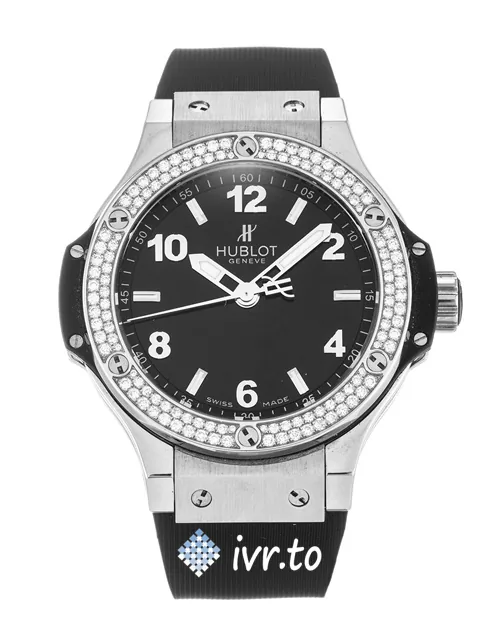 Hublot 36mm ivr361.SX.1270.RX.1104 Ladies 36 MM Steel set with Diamonds