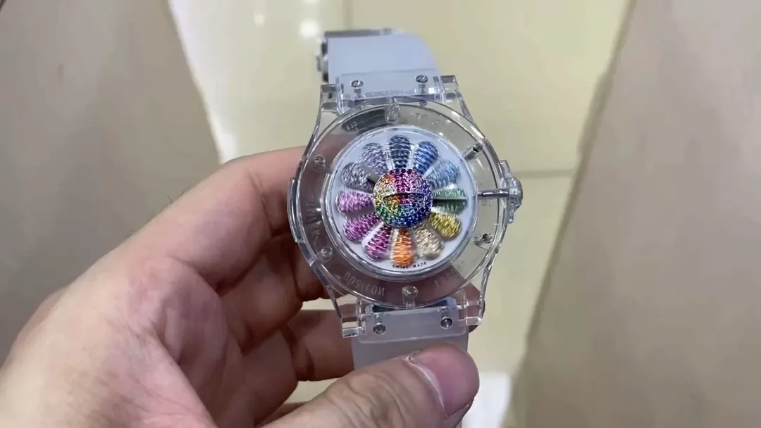 Hublot Classic Fusion Replica 507.JX.0800.RT.TAK21 45mm Sapphire Rainbow Watch