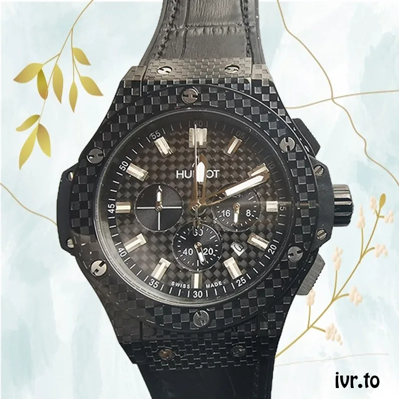 Hublot Big Bang Men's 44mm 301.QX.1740.GR Ceramic bezel Black Dial