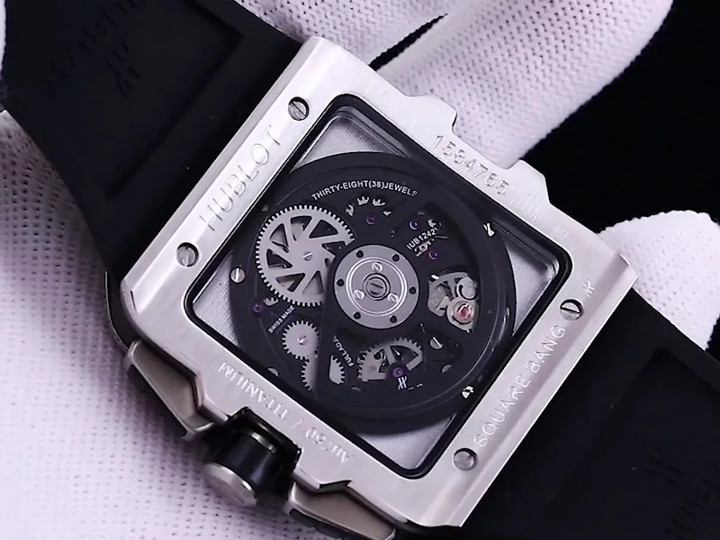 Hublot Square Big Bang Replica 42mm Unico Titanium Black Ceramic Watch
