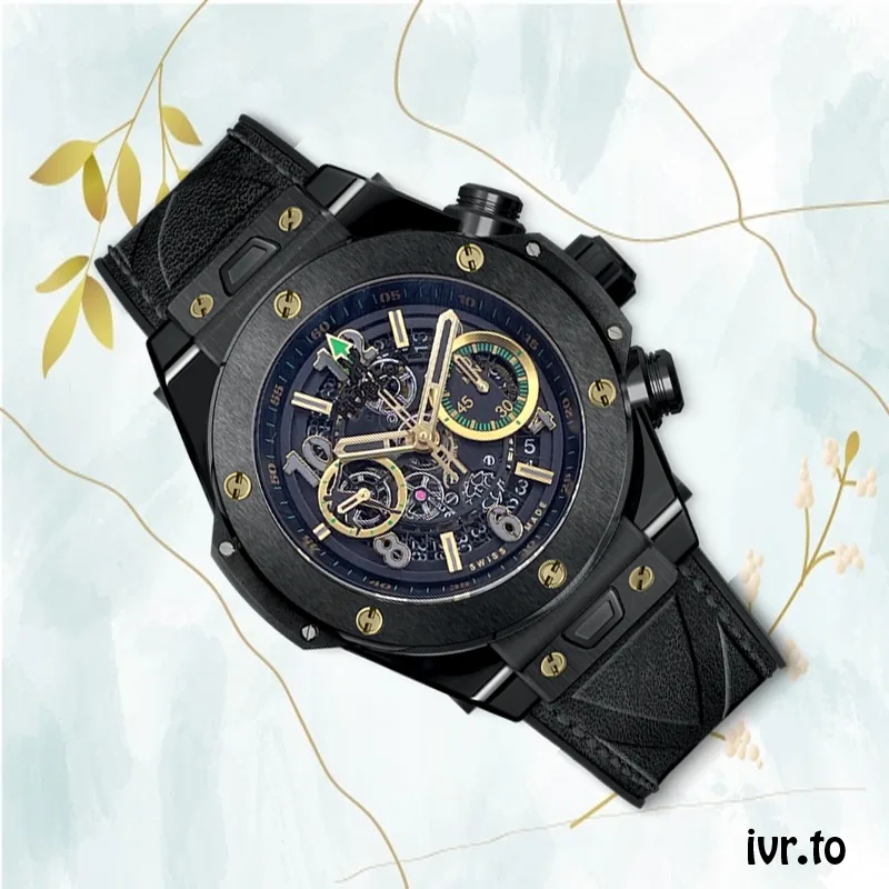 Hublot Big Bang 44mm Men 411.CX.1189.VR.USB16 Black-tone Black Dial