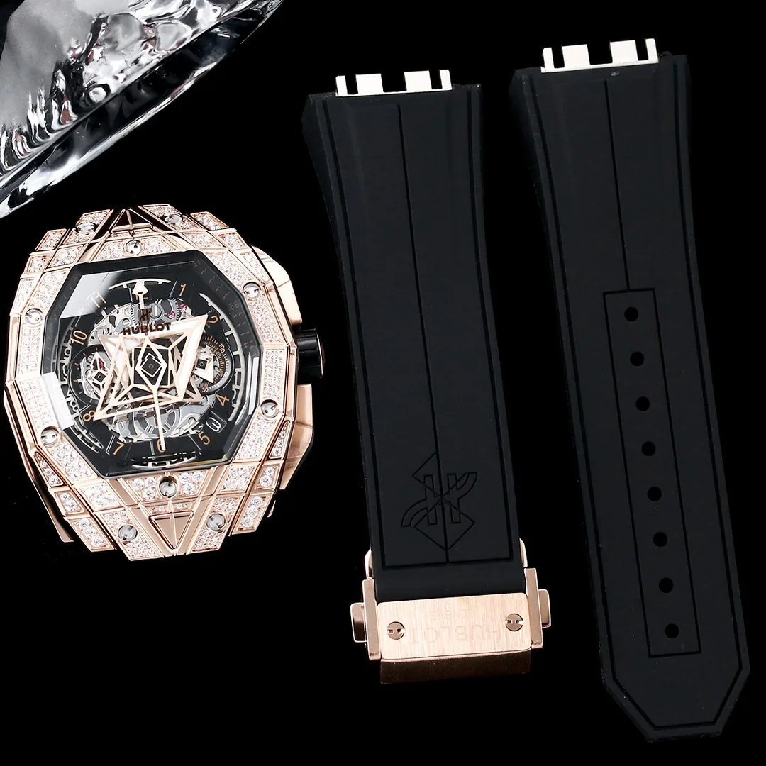 Luxury Hublot Spirit Of Big Bang 648.OX.0108.RX.1604.MXM23 Replica 42mm Rose Gold Diamond Watch