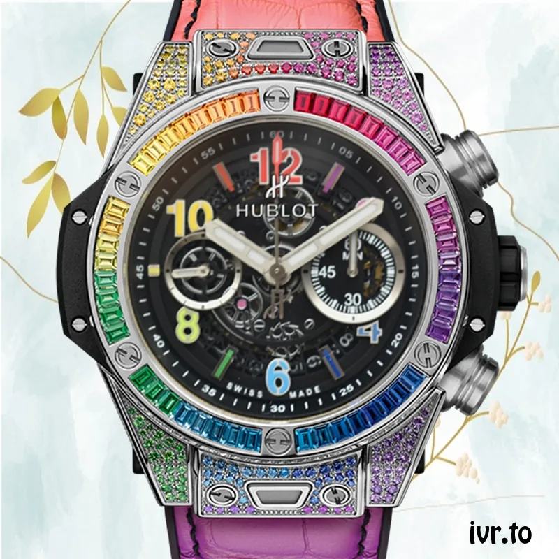 Hublot Big Bang 421.NX.1117.LR.0999 Men 44mm Diamond Bezel