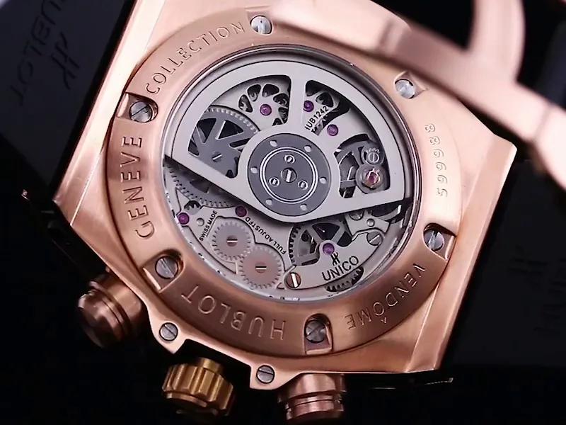 Hublot Big Bang Replica 411.NX.1170.RX.0904 King Gold Skeleton Dial Watch