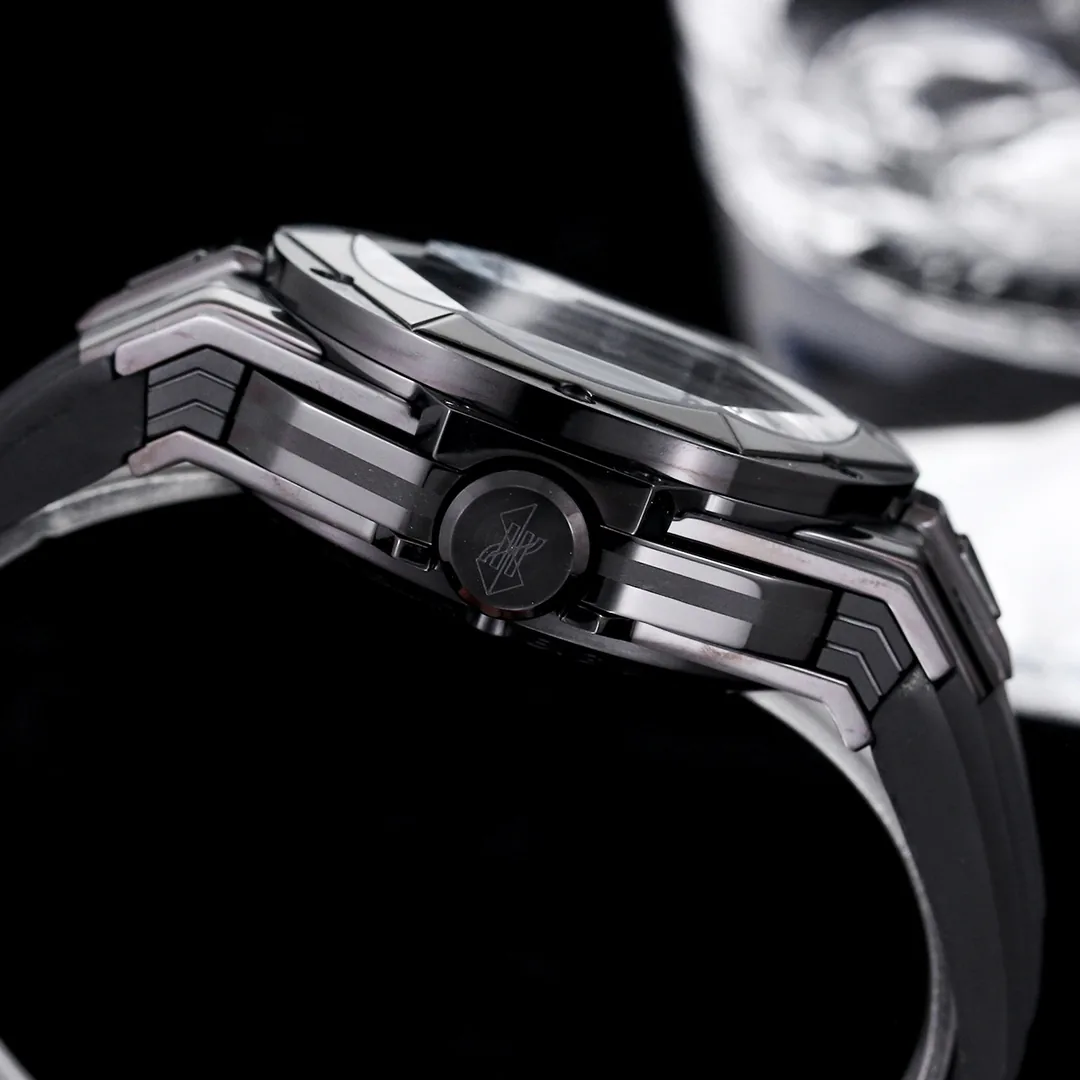 Hublot Big Bang Replica Unico Sang Bleu II 45mm Black Ceramic PVD Watch