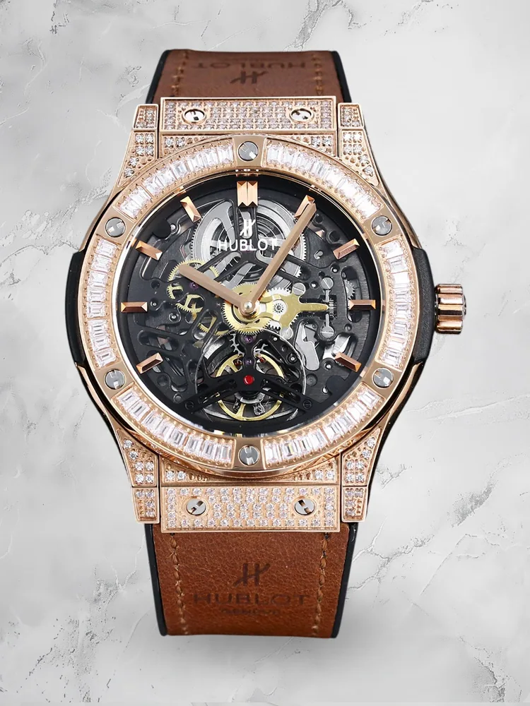 Hublot Tourbillon BigBang 308.PX.130.RX 44mm Rose Gold Watch