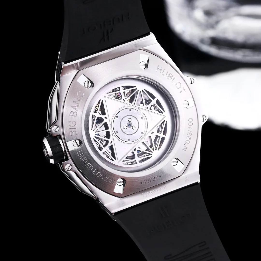 Hublot Big Bang Replica Sang Bleu Unico 418.NX.2001.RX.MXM20 45mm Titanium White Watch