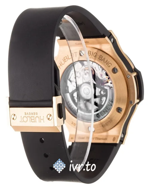 Hublot 44mm ivr301.PB.131.RX Mens 44 MM Red Gold