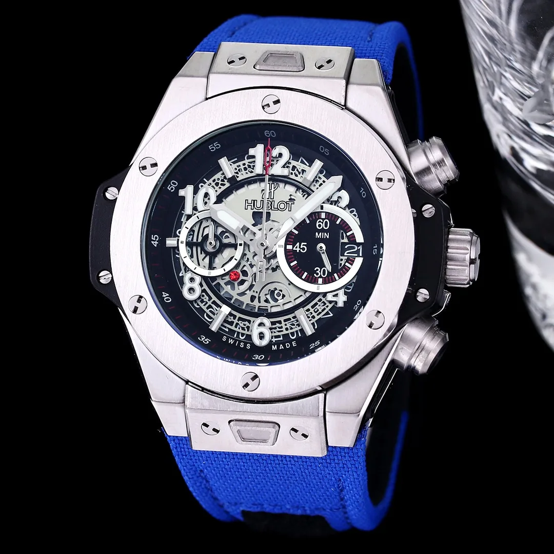 Hublot Big Bang Replica 411.NX.5179.RX Blue Dial Titanium Watch