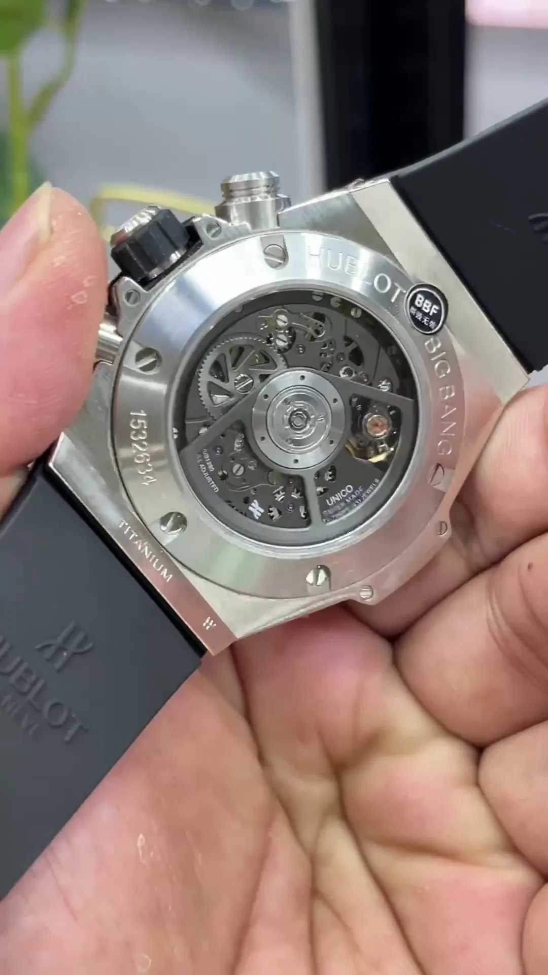 Hublot Big Bang Replica Unico 421.NX.1170.RX.0904 44 18K White Gold Watch