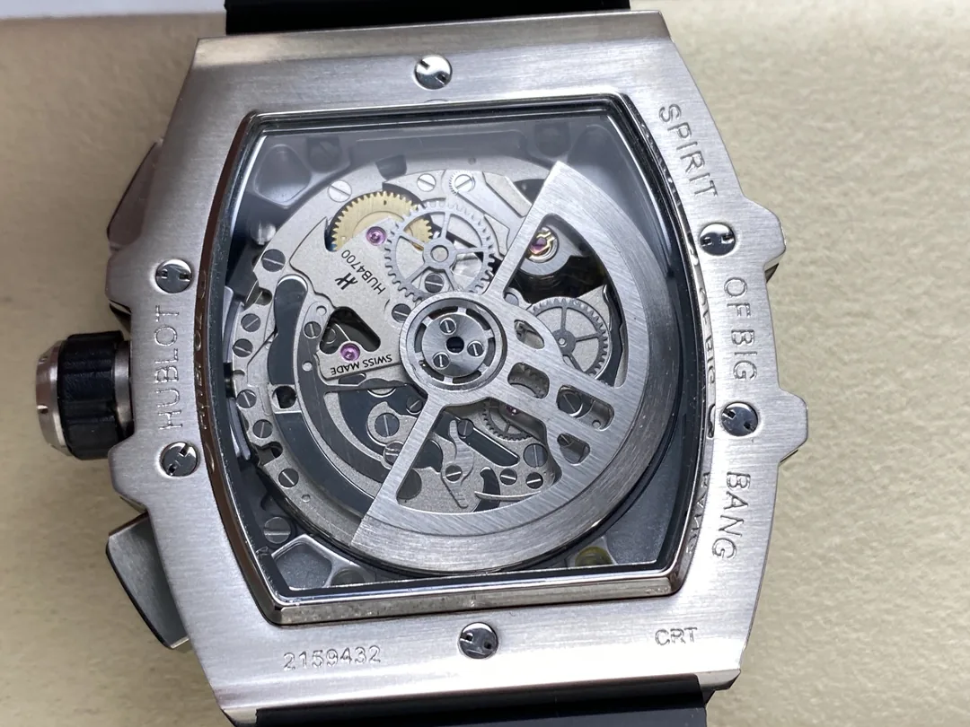 Hublot Spirit Of Big Bang Replica 642.NX.0170.RX.1704 42mm Grey Black Dial Watch