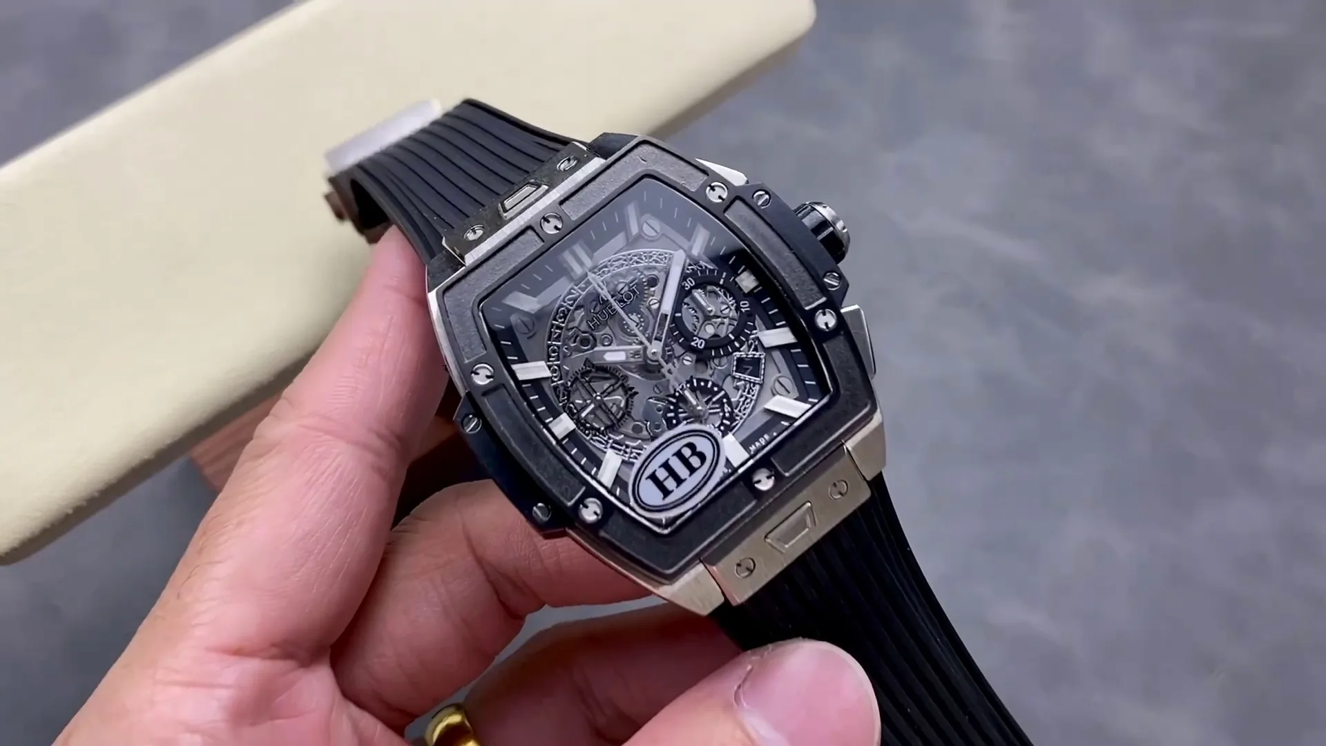 Hublot Spirit Of Big Bang Replica 642.NM.0170.RX 42mm Black Ceramic Watch