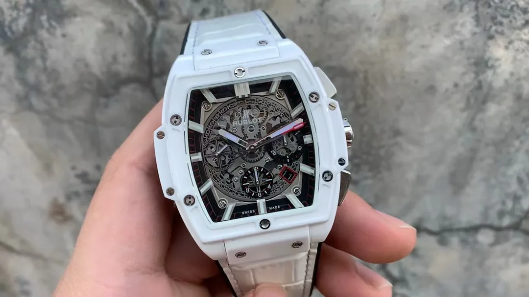 Hublot Spirit of Big Bang Replica 601.HX.0173.LR 42mm White Ceramic Watch