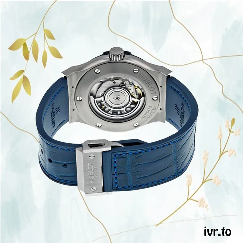 Hublot Classic Fusion Men's 43mm/42mm/45mm 511.NX.7170.LR/542.NX.7170.LR Leather Strap Silver-tone
