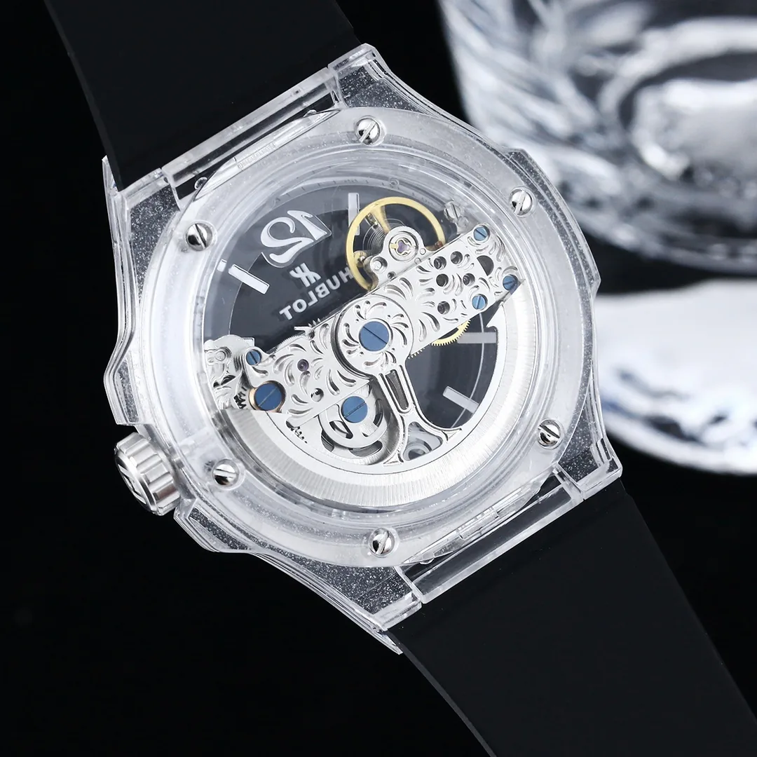 Swiss Hublot Big Bang Unico Replica Watch With Clear Sapphire Case And Case Skeleton Dial