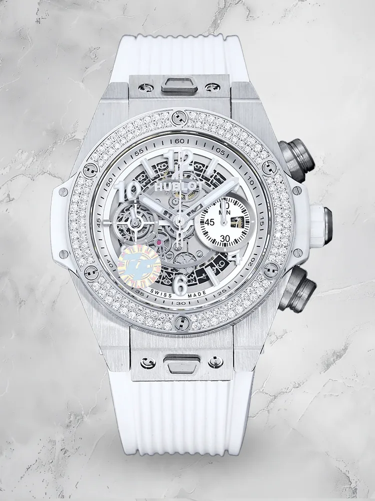 Swiss Hublot Big Bang Unico 441.NE.2011.RW.1104 Replica Diamond Bezel 42mm Watch – Elegant Skeleton Dial