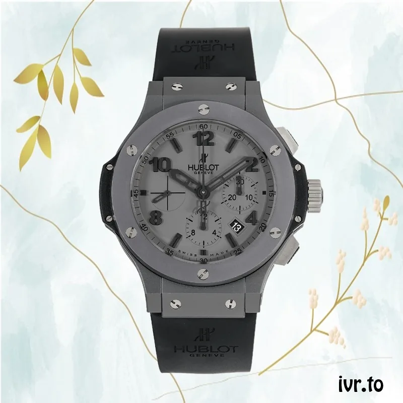 Hublot Big Bang Men 301.AI.460.RX 44mm Grey-tone Rubber Band