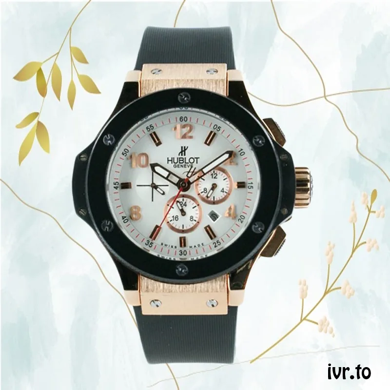 Hublot Big Bang Men's 44mm BigBangW001 Quartz/Automatic Rose Gold-tone