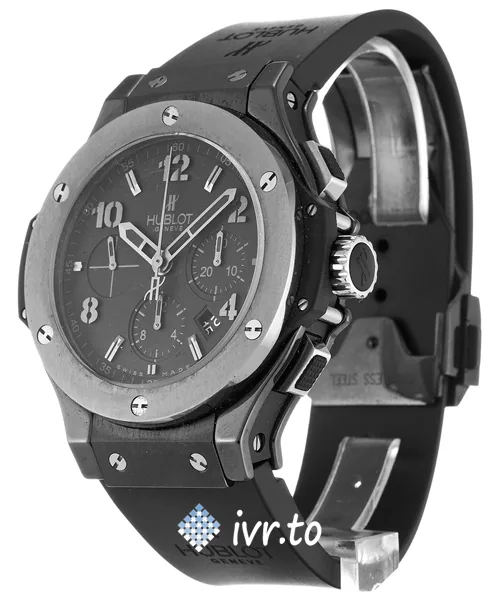 Hublot 44mm ivr301.CT.130.RX Mens 44 MM Ceramic Black