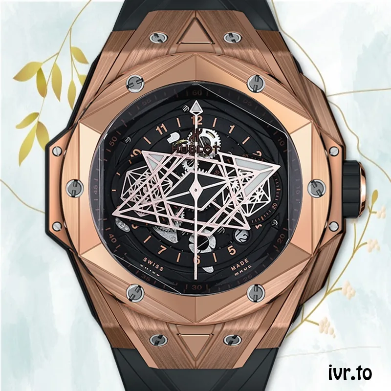 Hublot Big Bang 418.OX.1108.RX.MXM19 44mm Men Stainless Steel Rubber Band