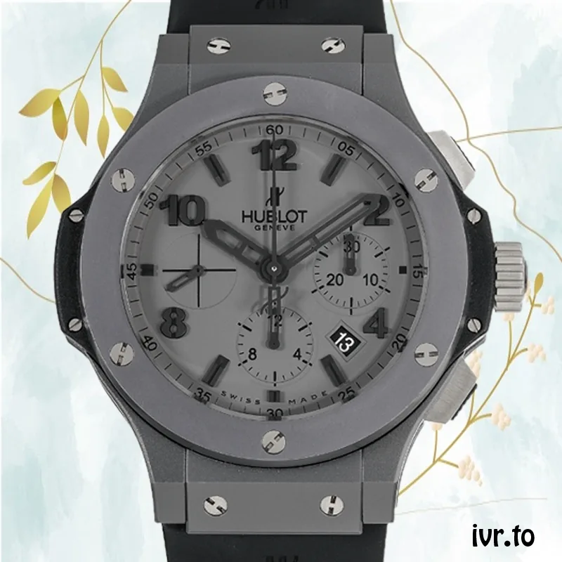 Hublot Big Bang Men 301.AI.460.RX 44mm Grey-tone Rubber Band