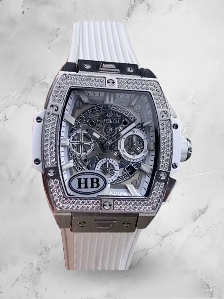 Hublot Spirit of Big Bang Replica 642.NE.2010.RW.1204 42mm White Dial Watch