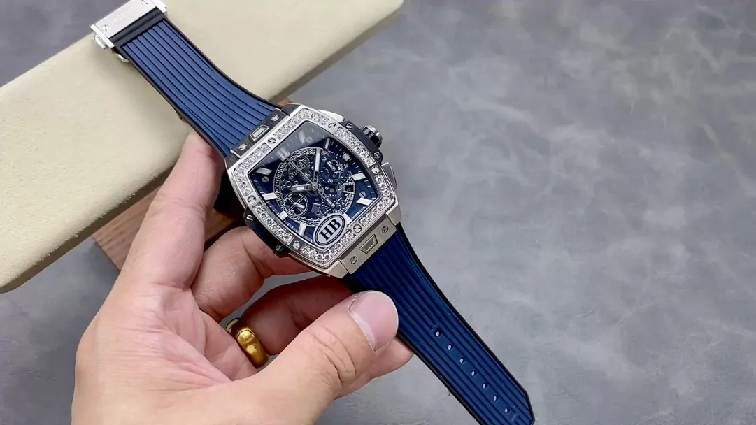 Hublot Spirit Of Big Bang Replica 642.NX.7170.RX 42mm Blue Grey Dial Watch
