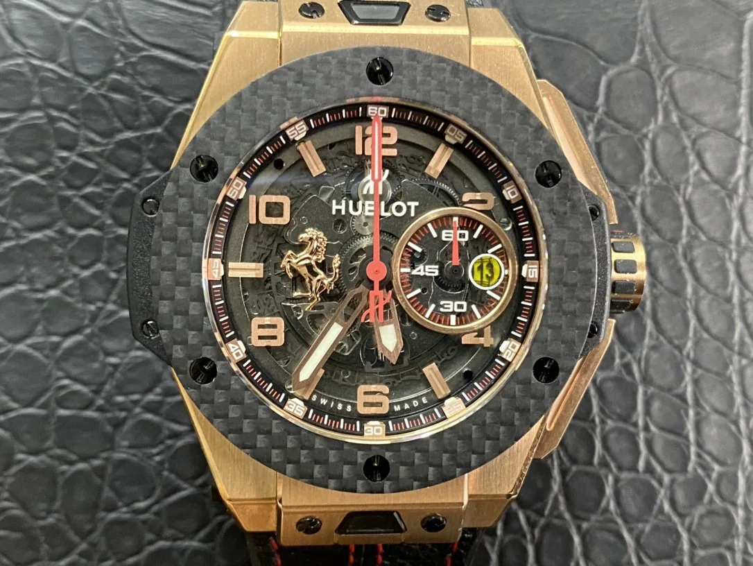 Swiss AAA Hublot Big Bang Unico 401.00.0123.VR Replica Ferrari Limited Edition 45mm Luxury Sport Watch